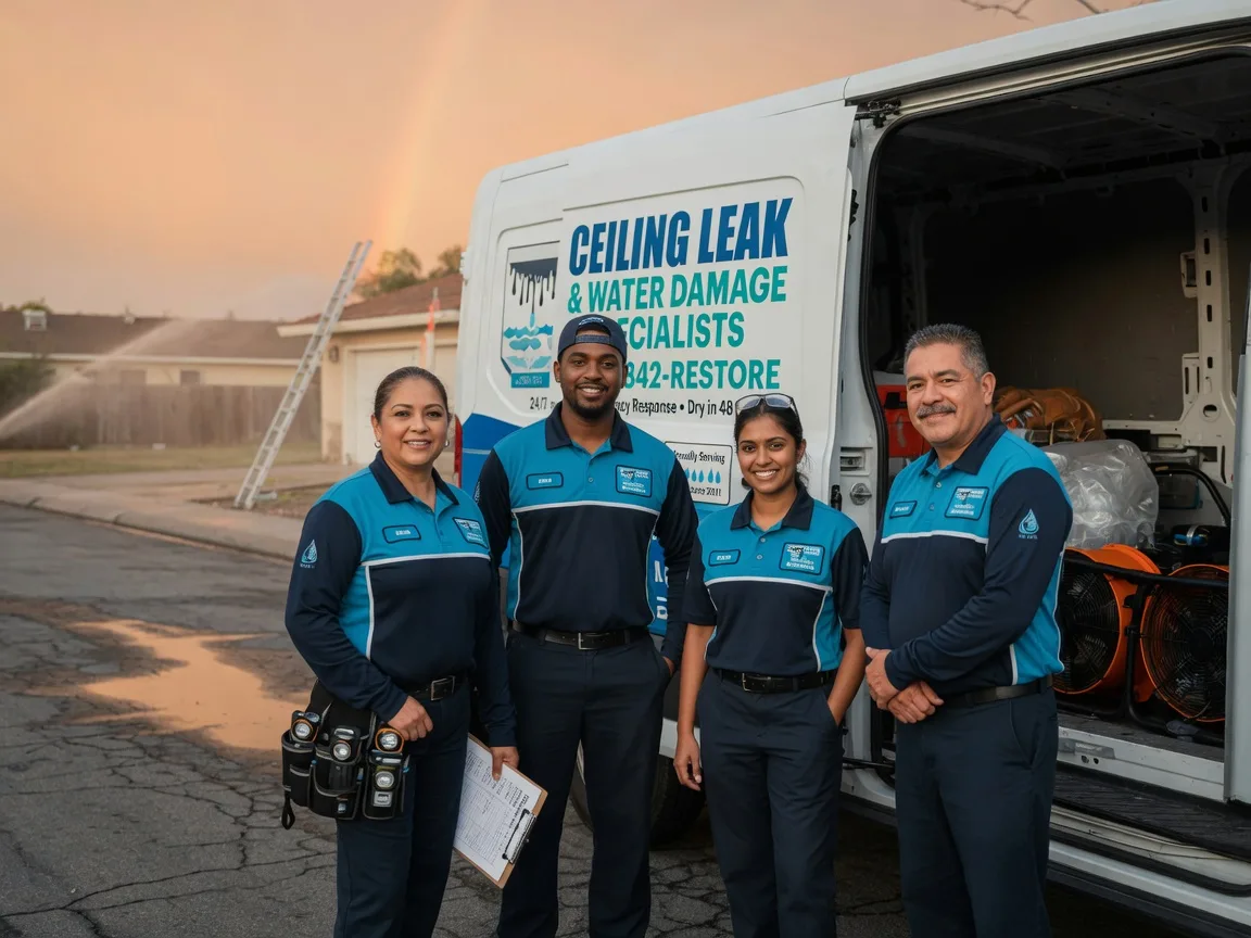 Ceiling Leak Cleanup company in Willards, MD