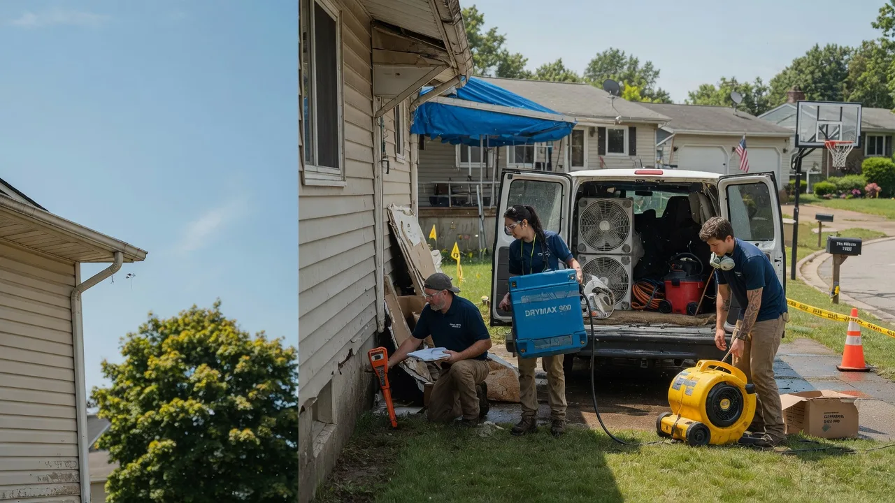 Ceiling Leak Cleanup in Willards, MD near me