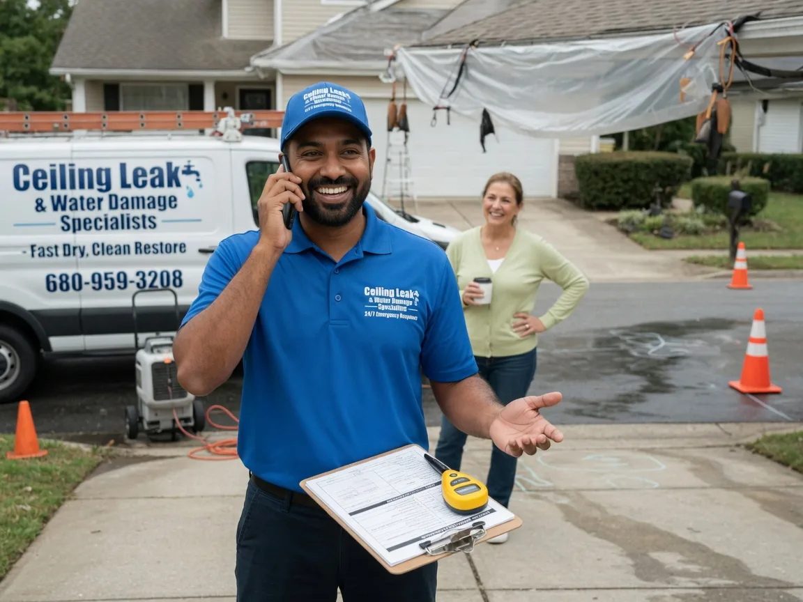 Ceiling Leak Cleanup Willards, MD FAQs