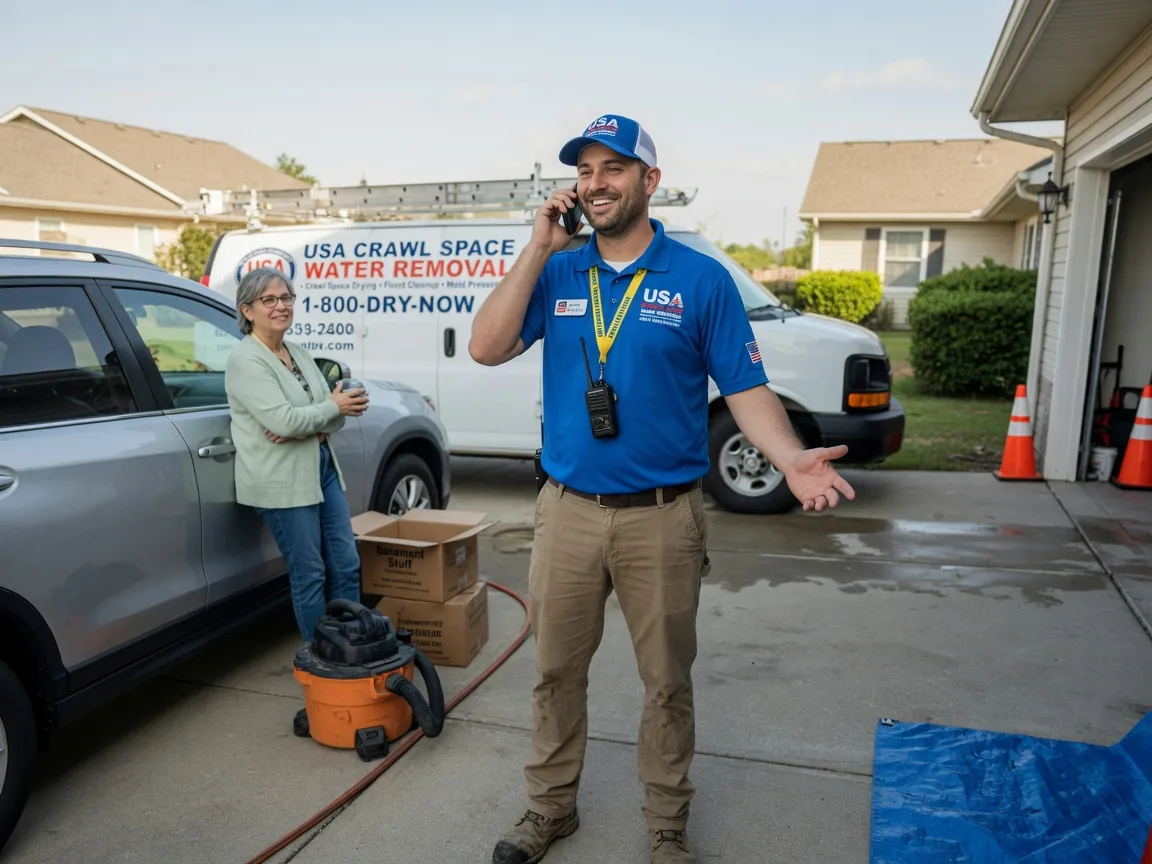 Crawl Space Water Removal Willards, MD FAQs